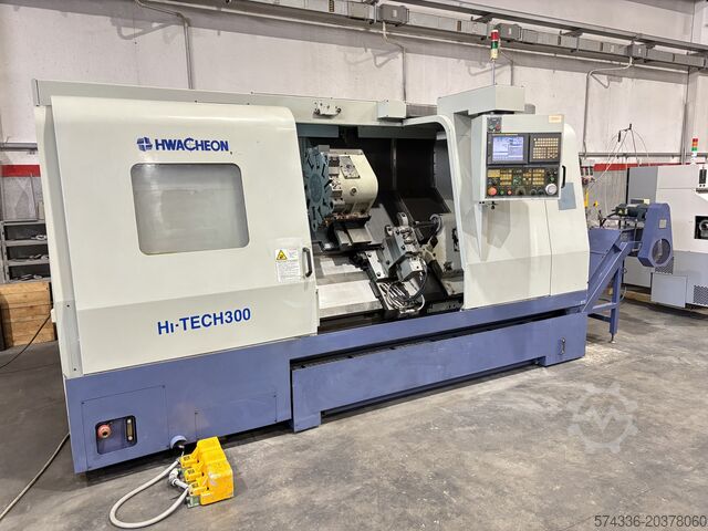 Токарный станок с ЧПУ HWACHEON HI-TECH 300