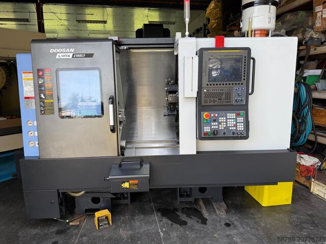 токарный станок с ЧПУ Doosan Lynx 2100 LYA