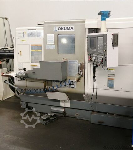 Токарный станок с ЧПУ Okuma LU300-2ST
