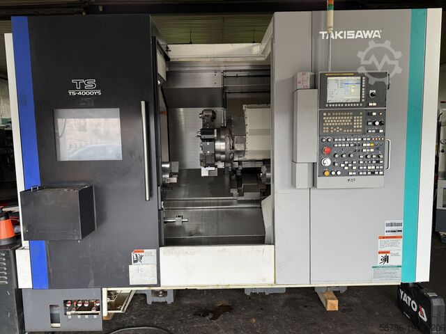 Токарный станок с ЧПУ TAKISAWA TS4000YS