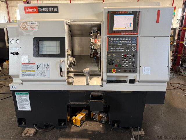 Токарный станок с ЧПУ MAZAK Nexus QTN 100MSY