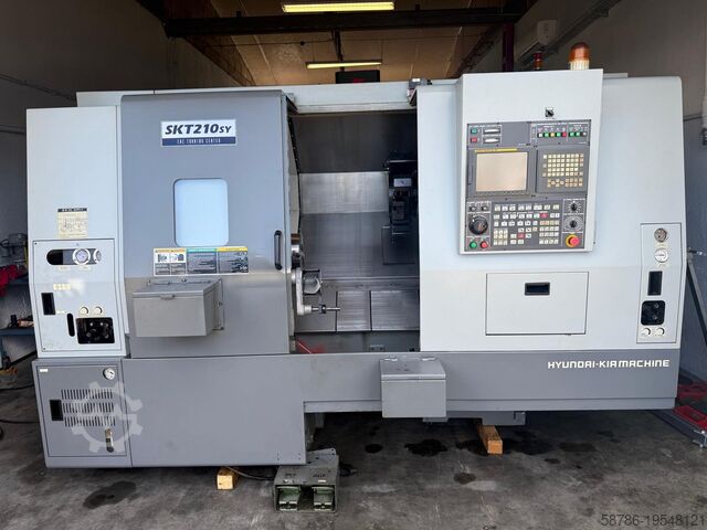 Токарный станок с ЧПУ Hyundai KIA SKT 210SY oś Y