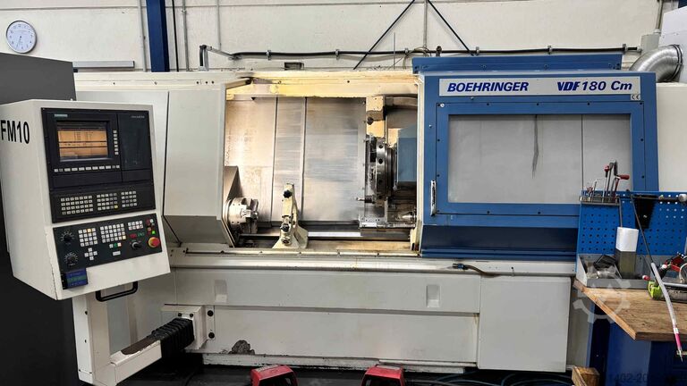 Токарный станок с ЧПУ / приводные инструменты Boehringer VDF 180 CM - 1000