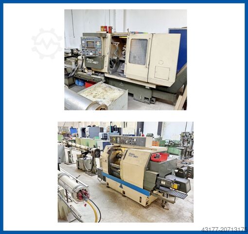 Токарный станок с ЧПУ, токарный автомат, токарный станок Miyano Citizen ( kein Traub Okuma DMG ) BNC 34-S Gegenspindel + JNC 45-T 2. Rev