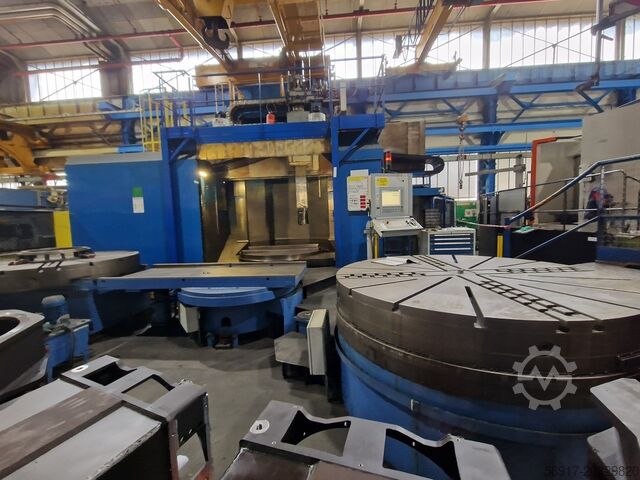 ТОКАРНЫЙ СТАНОК С ЧПУ SCHIESS vertical lathe CNC 25 DSC 200P palettisé 2500mm