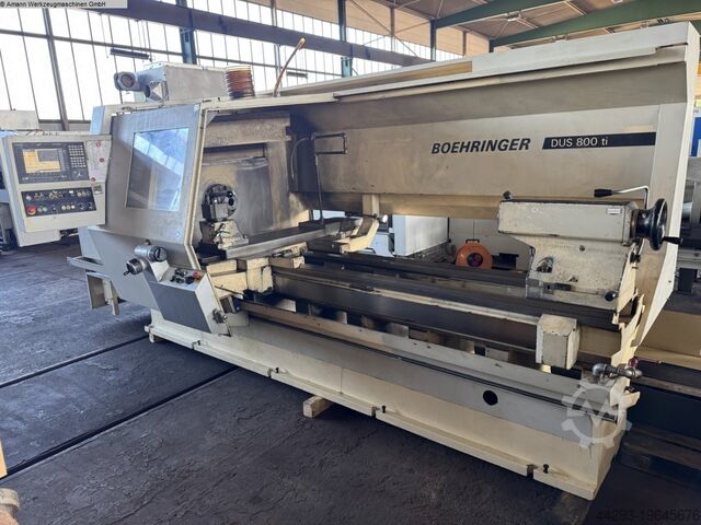 Токарный станок - с циклическим управлением BOEHRINGER DUS800 ti