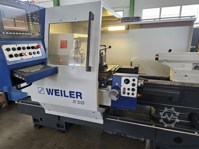 Токарный станок - с циклическим управлением Weiler E50 x 1000