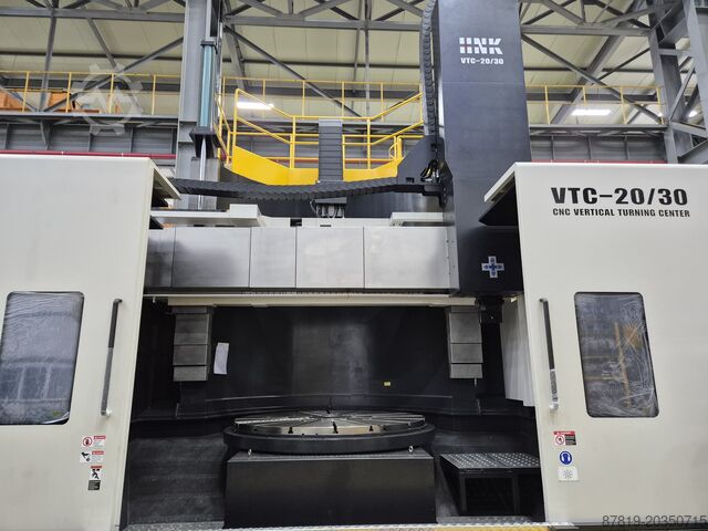 Вертикальный токарный станок HNK VTC-20/30