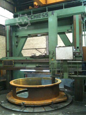 вертикальный револьверный токарный станок SCHIESS 6000