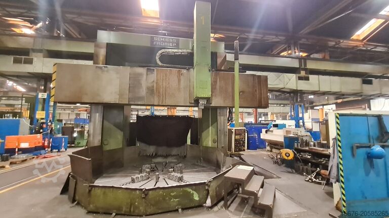 Вертикальный токарный станок SCHIESS 40 DS 350