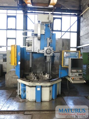 вертикальный токарный станок с револьверной головкой SCHIESS FRORIEP 14 DKE 1250