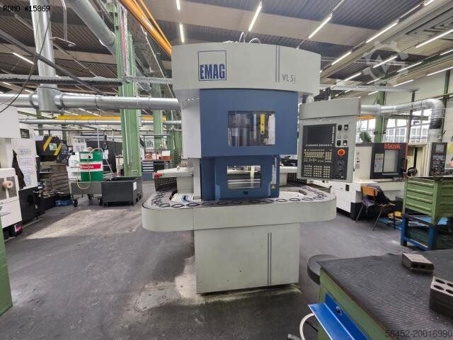 Вертикальный токарный станок с ЧПУ EMAG VL5i F