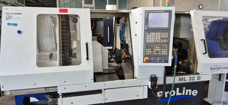 автоматический токарный станок для обработки прутков Maier ML32 D 2006