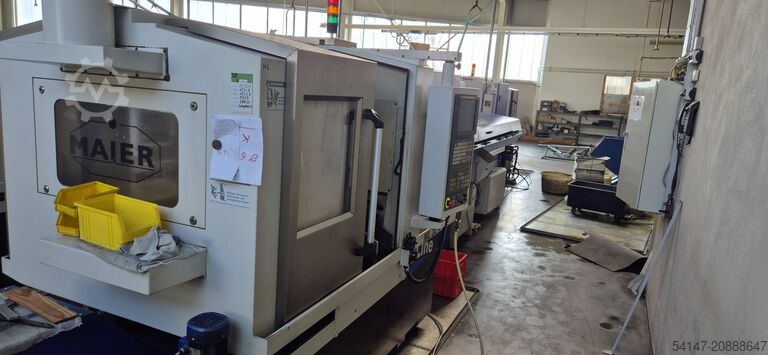 автоматический токарный станок для обработки прутков Maier ML32 D