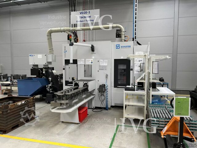 ТОКАРНЫЙ СТАНОК SCHUSTER VD20