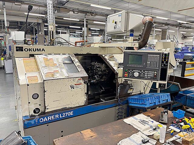 Токарный станок с ЧПУ Okuma L270E