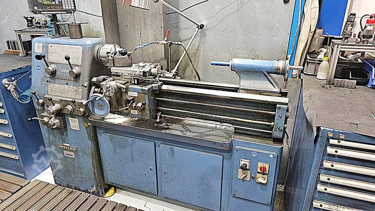 Токарно-центровой станок и токарный станок с подающим шпинделем Weiler Condor VS 1