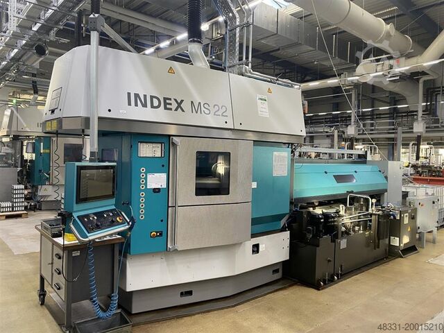 Многошпиндельный автоматический податчик прутка INDEX MS22C