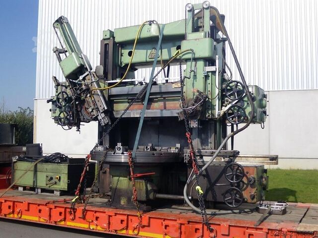 Вертикальные токарные станки обычные и с ЧПУ Tos SK16 Ø 1700 x H 1250 mm