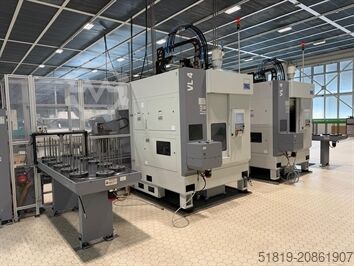 Обрабатывающая ячейка / Вертикальный токарный станок EMAG VL 4