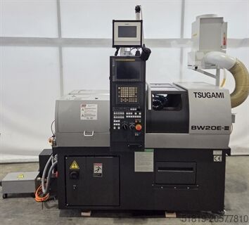 Токарный станок с ЧПУ швейцарского типа TSUGAMI BW 20 E