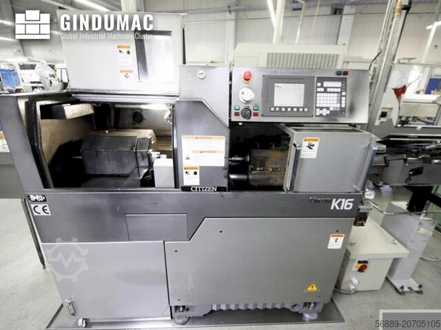Токарный станок швейцарского типа Citizen K16 VIP