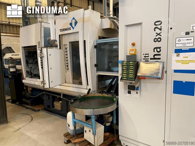 Токарный станок швейцарского типа TORNOS MultiAlpha 8x20