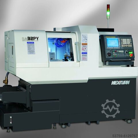 токарный станок с ЧПУ с подвижной бабкой NEXTURN, ähnlich Star, Citizen, etc. SA_20/26/32/38 (PII / PYII)