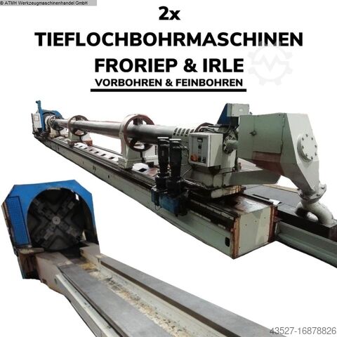 Станок для глубокого сверления отверстий FRORIEP + IRLE TLB 1100 2er Maschinenpaket