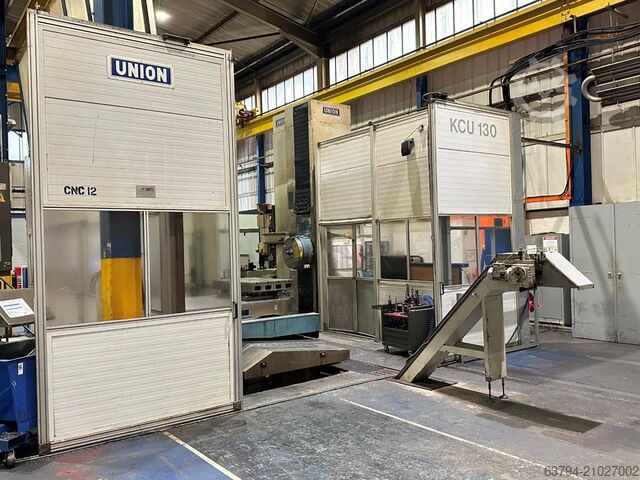 расточной станок с рабочим столом UNION KCU 130 Horizontal Borer