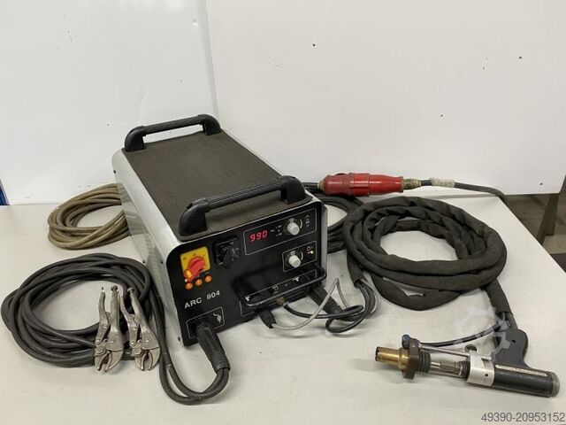 Аппарат для приварки шпилек с защитным газом и подъёмным поджигом, устройство для установки шпилек HBS ARC 804