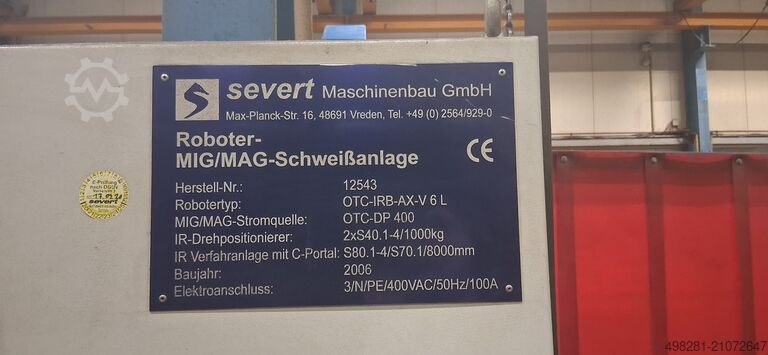 сварочный робот Severt OTC-IRB-AX-V 6 L