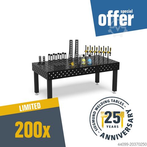 НОВЫЙ сварочный стол - СИСТЕМА 28 SIEGMUND Retro 2000x1000