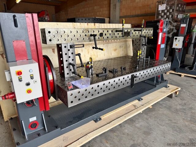 Поворотный стол для сварки, поворотный стол, позиционер Protec Lochtisch Hubtisch 1,5 To HDL 1500