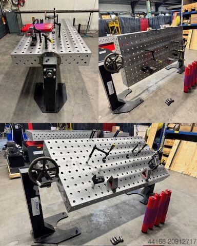 Сварочный поворотный стол, поворотный стол, сварочный стол Protec,Demmeler,Siegmund M1500