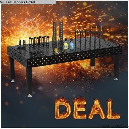 Зажимной стол SIEGMUND RETRO - 2400 x 1200 - 28