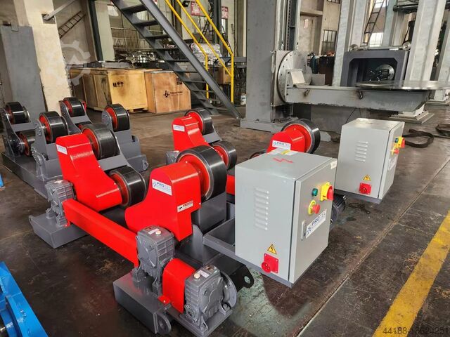 Сварочный поворотный стол, устройство для поворота контейнеров Protec 10 Tonnen, Rollenbock RB 10 000