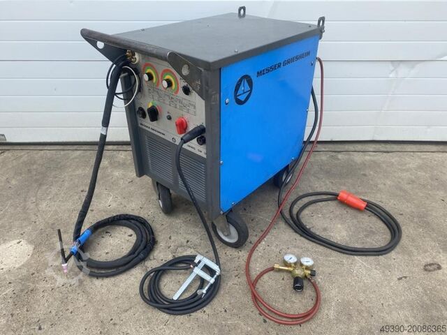 Аппарат для сварки WIG, аппарат для сварки электродом, электрическая сварочная машина MESSER GRIESHEIM Uniwig GW 280 AC/DC