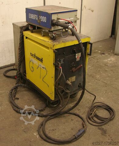 Полуавтоматическая сварочная установка 400 А, водяное охлаждение Schaaf DSS 400