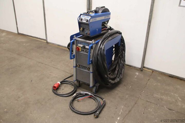 Сварочный аппарат для дуговой сварки в защитной газовой среде 400 A CLOOS Qintron 400  FC 100E-KIT