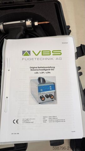 сварочный аппарат VBS Fügetechnik AG C33 Impulsschweißgerät - 33.000 μF