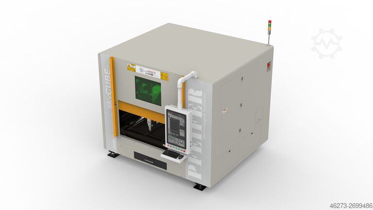 Волоконный лазерный станок 3000 Вт 1250 x 1250 мм PFEIFER technology & innovation Plauen D skyCUBE P class 1250x1250