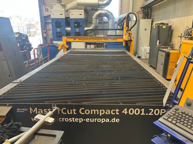 Портальная машина плазменной резки с ЧПУ Microstep MasterCut Compact 4001.20Ptk