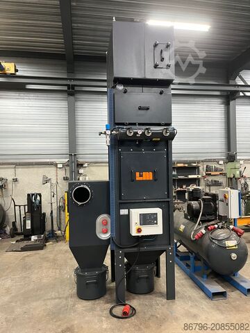 Установка вытяжки лазерного дыма / пыли от резки. LM Ecocell