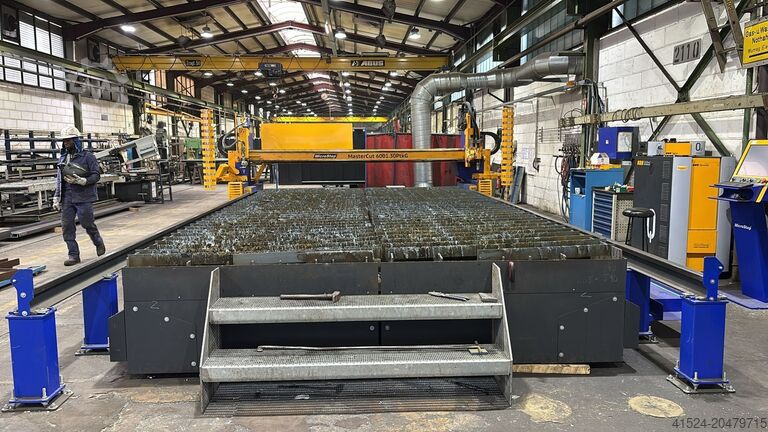 Портальная машина плазменной резки с ЧПУ Microstep MasterCut 6001.30PtkG mit Rotator