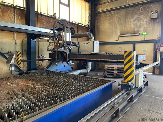 Портальная машина плазменной резки с ЧПУ Messer Multitherm 4000 mit Skew Rotator