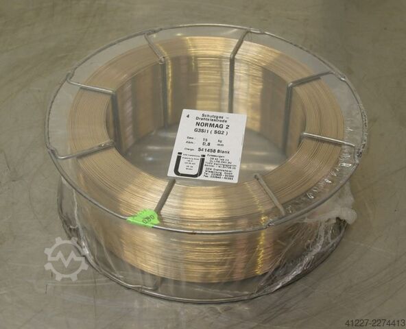 Сварочный пруток 0,8 мм нетто Вес 15 кг UNION NORMAG 2 G3Si1 (SG2 0,8)