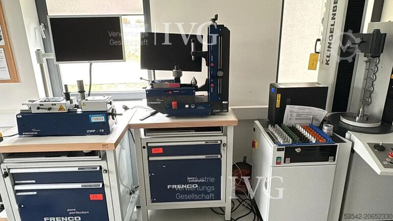 Двухфланцевый прибор для испытания зацепления зубчатых передач FRENCO ZWP-28