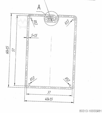 Вальцовочный станок для изготовления столбов и колов ElectroMashStan 