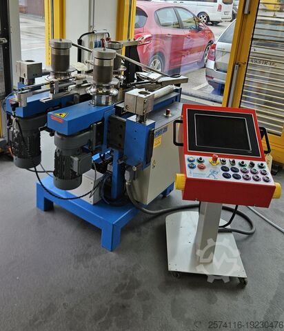 Трёхвалковый листогибочный станок с ЧПУ PBT AG PBT25 PC300 automatische Radiusmessung